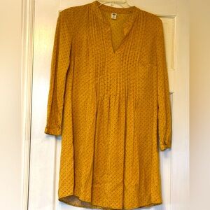 Old Navy Gold Mini Dress for Effortless Elegance